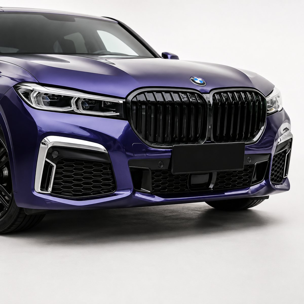 BMW 7 Series G11 / G12 LCI Carbon Fiber Front Bumper Grille