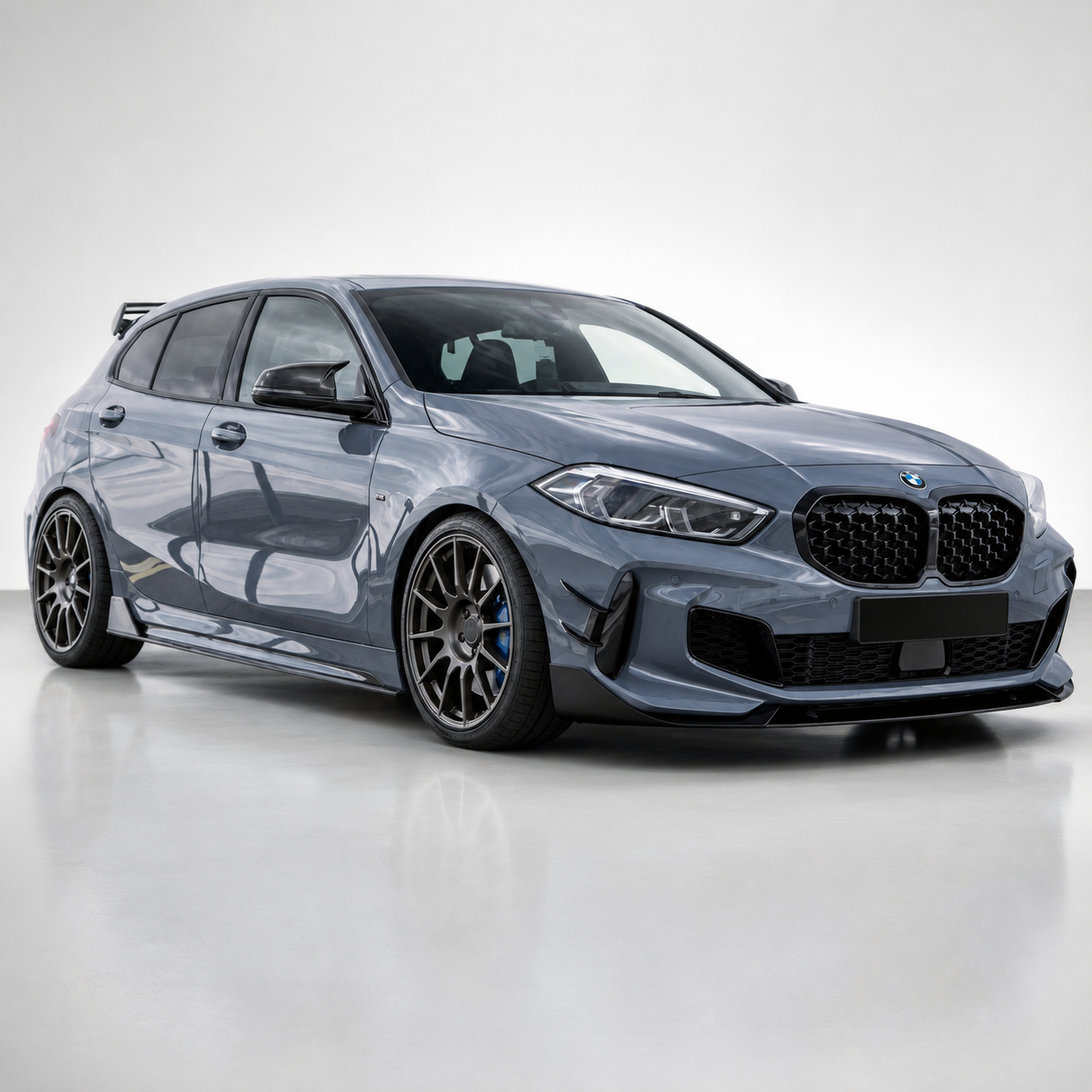 BMW 1 Series F40 Carbon Fiber Side Skirts / Side Extensions
