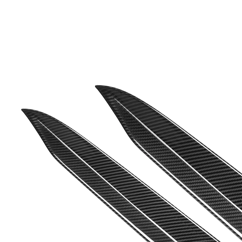 BMW X6 G06 / X6M F96 MP Style Dry Carbon Fiber Rear Glass Side Wings