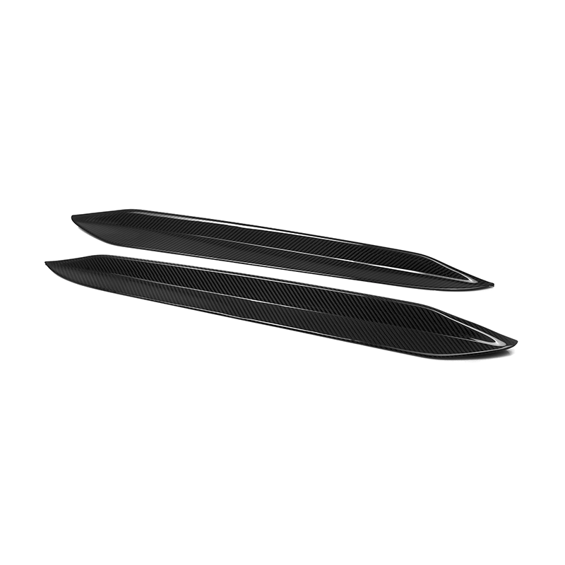 BMW X6 G06 / X6M F96 MP Style Dry Carbon Fiber Rear Glass Side Wings