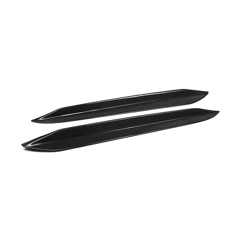 BMW X6 G06 / X6M F96 MP Style Dry Carbon Fiber Rear Glass Side Wings