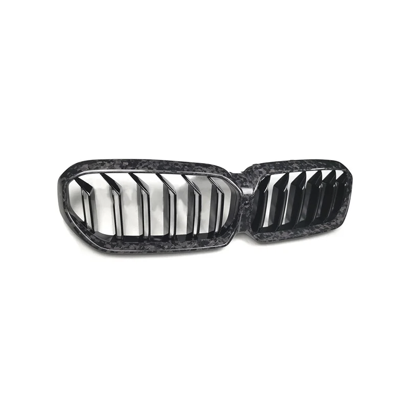 BMW 5 Series G30 / M5 F90 LCI Forged Carbon Fiber Dual Slat Front Grille