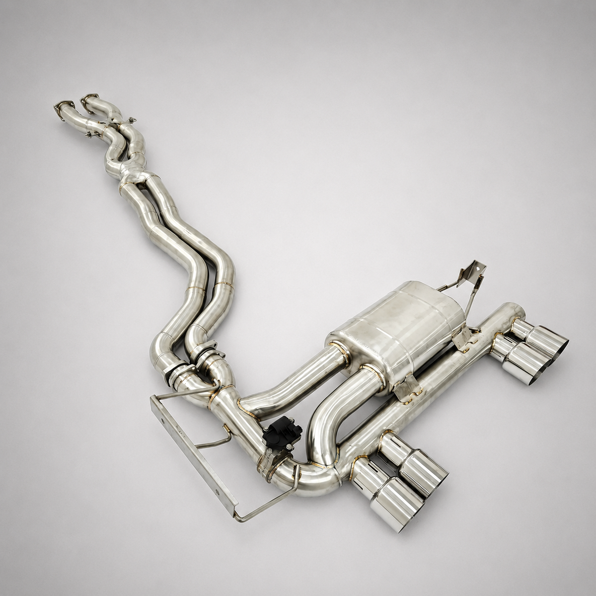 BMW M3 E46 S54 3.2L I6 SS304 Valved Catback Exhaust System