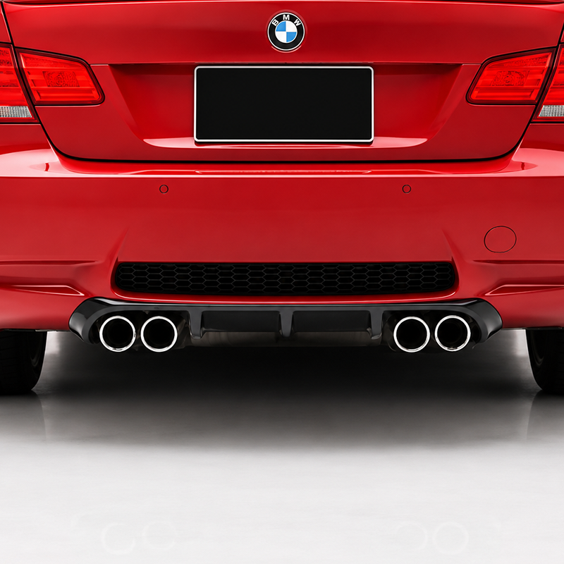 BMW E92 M3 Dry Carbon Fiber Rear Bumper Diffuser
