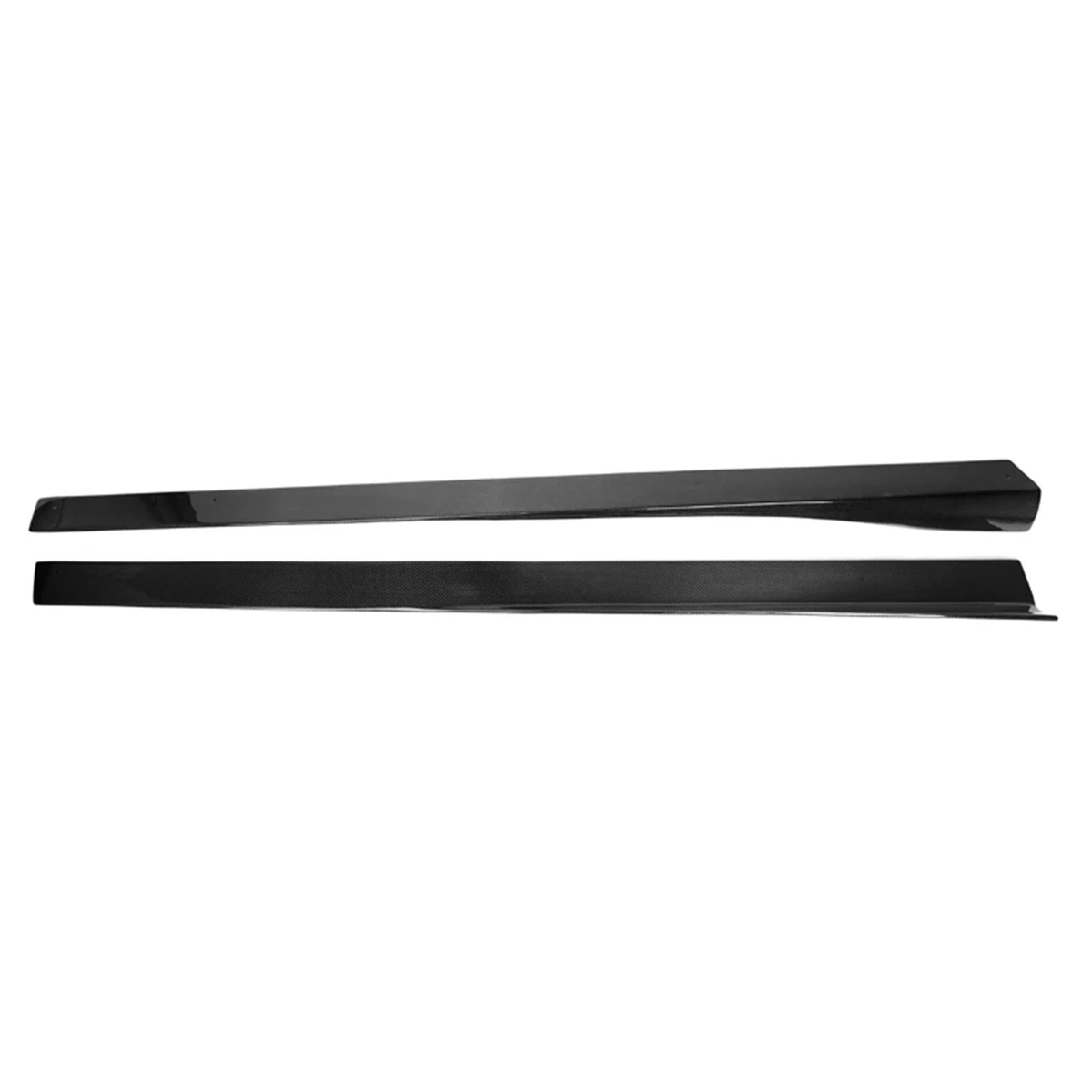 BMW F80 M3 F82 F83 M4 R Style Dry Carbon Fiber Side Skirt Extensions