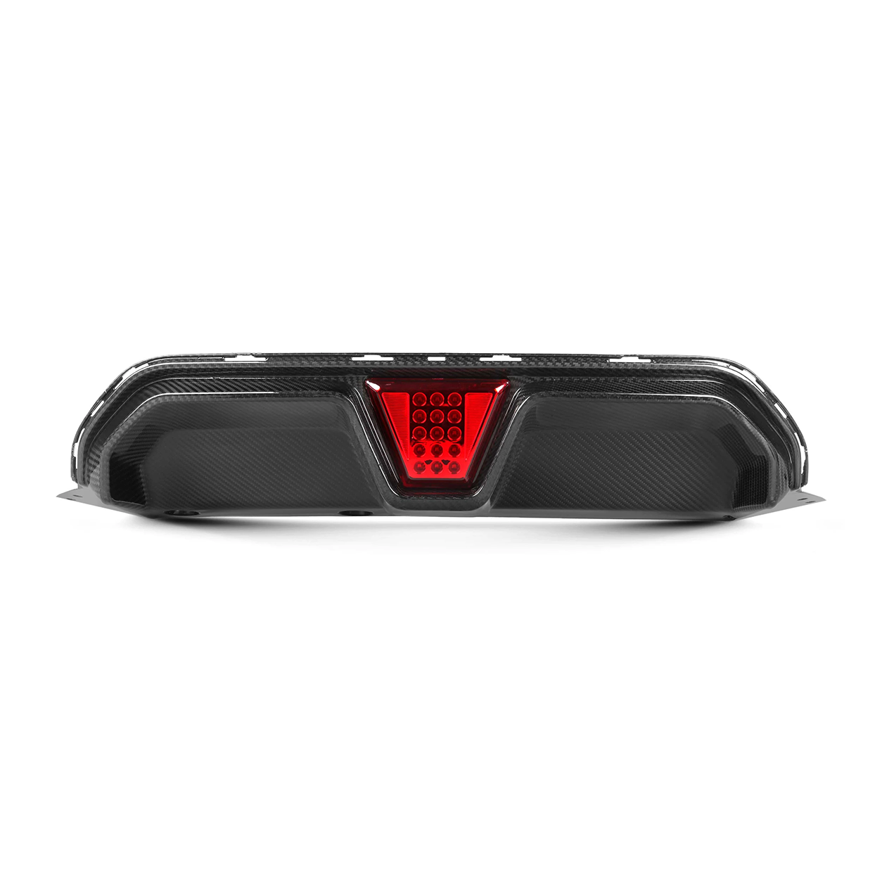 BMW F90 M5 LCI CS Style Dry Carbon Fiber Rear Diffuser with LED Light