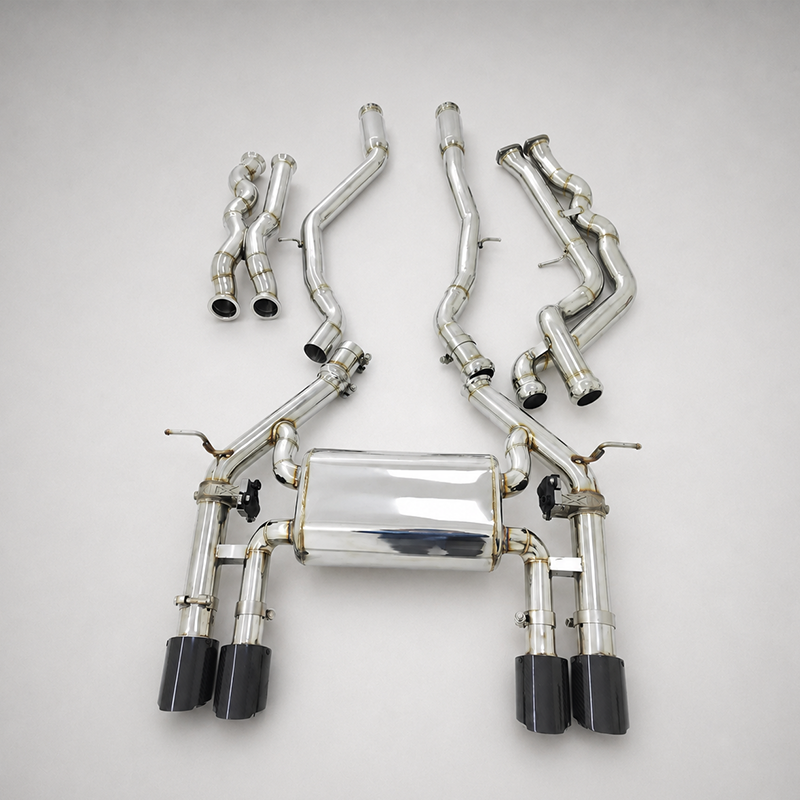 BMW M3 F80 / M4 F82 S55 3.0T SS304 Valved Catback Exhaust System