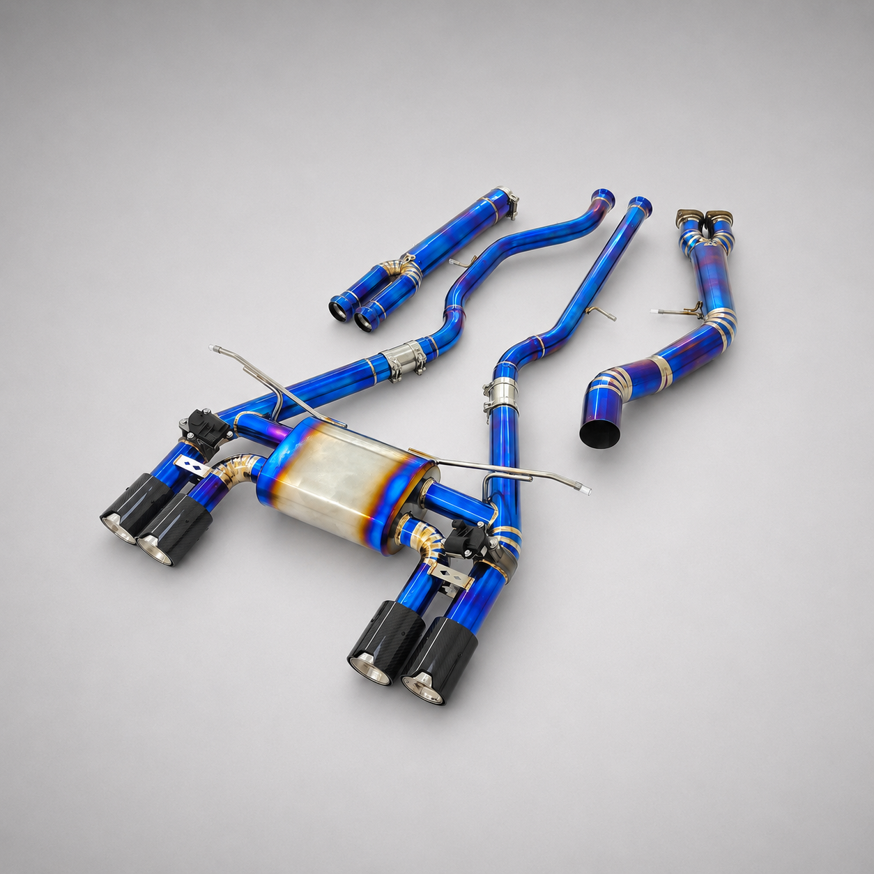 BMW M3 F80 / M4 F82 S55 3.0T Titanium Valvetronic Catback Exhaust System