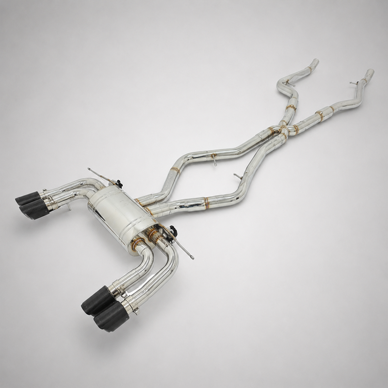 BMW X5M F85 / X6M F86 S63 4.4T SS304 Valved Catback Exhaust System