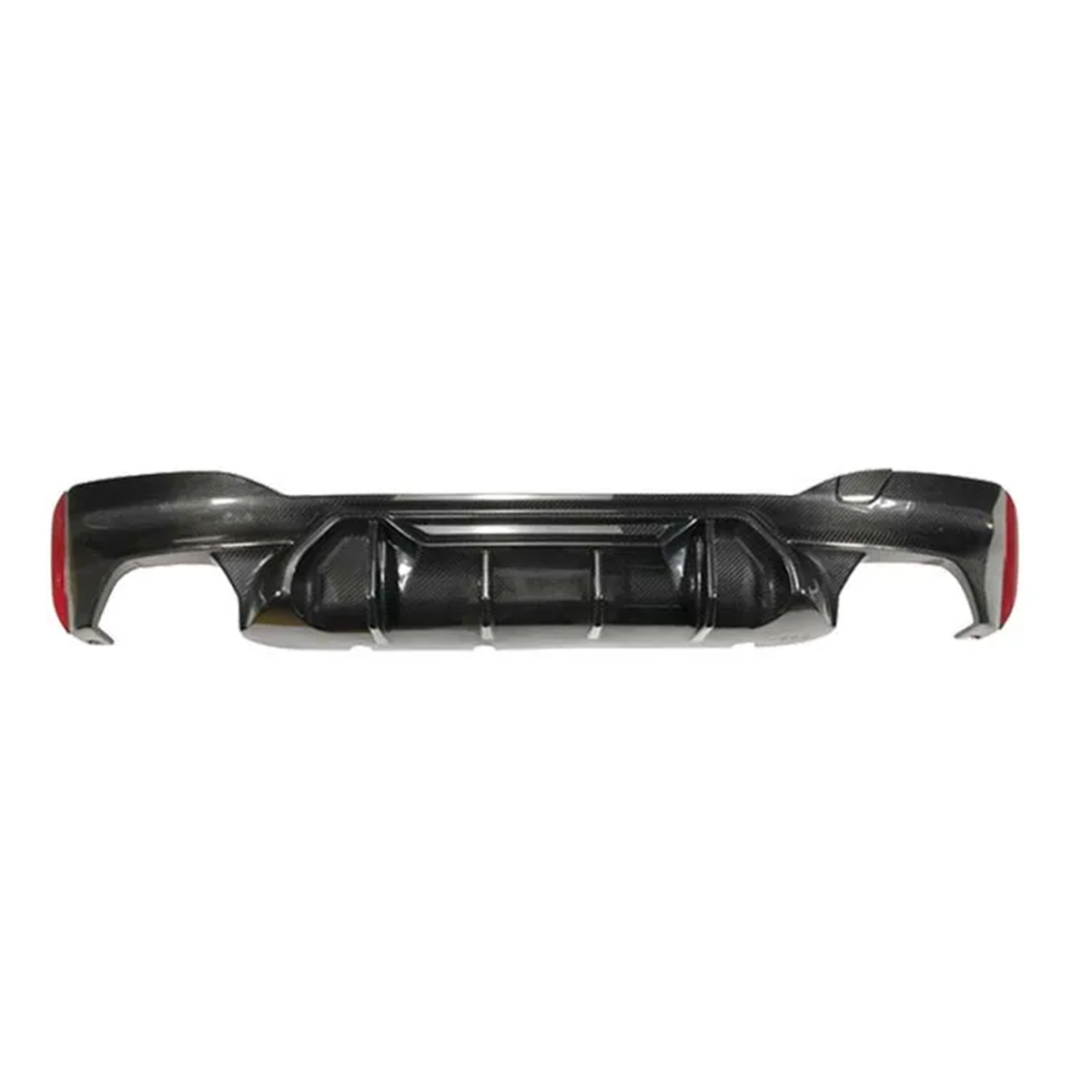 BMW G30 F90 5 Series M5 Competition Style Dry Carbon Fiber Rear Diffuser Splitter Lip