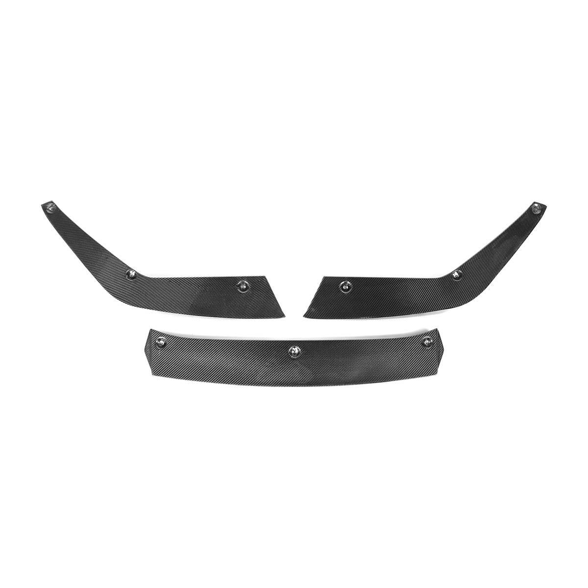 BMW F90 M5 LCI MT Style Dry Carbon Fiber 3-Piece Front Lip