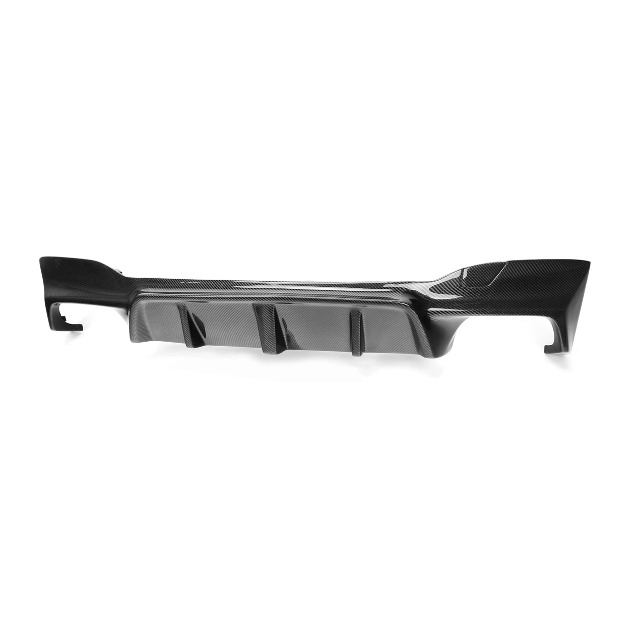BMW F90 M5 3D Style Dry Carbon Fiber 3-Piece Rear Diffuser with Splitters