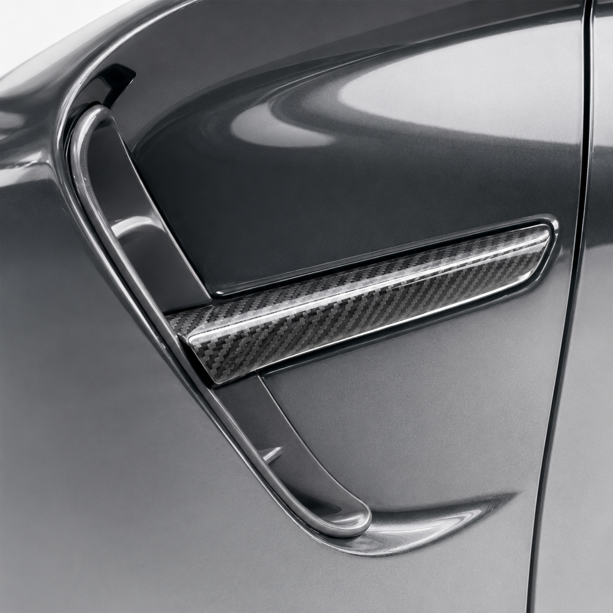 BMW F80 M3 F82 F83 M4 MP Style Dry Carbon Fiber Front Fender Trims
