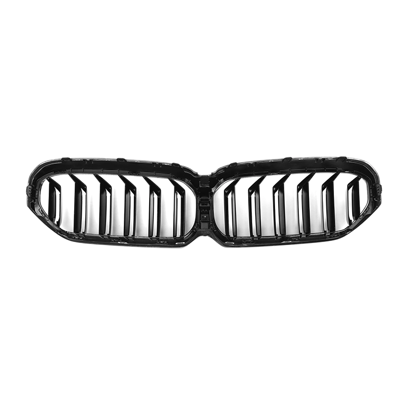 BMW G30 G38 F90 LCI Dual Slat Dry Carbon Fiber Front Kidney Grilles