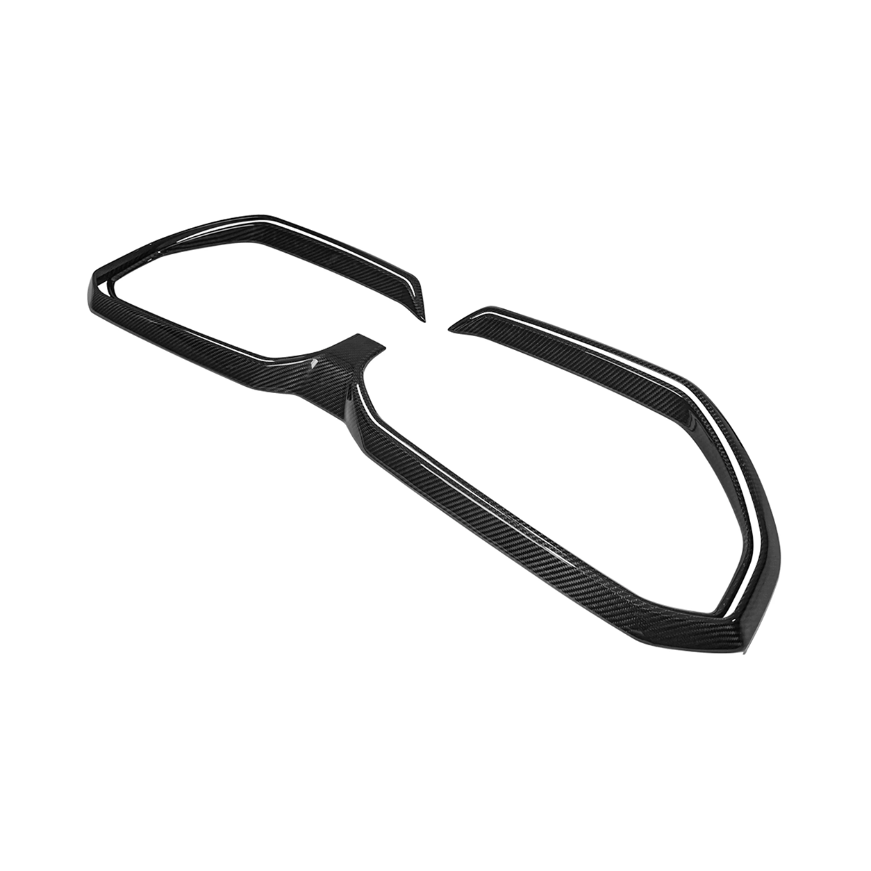 BMW G60 G68 G70 G90 Dry Carbon Fiber Front Grille Frame Trim