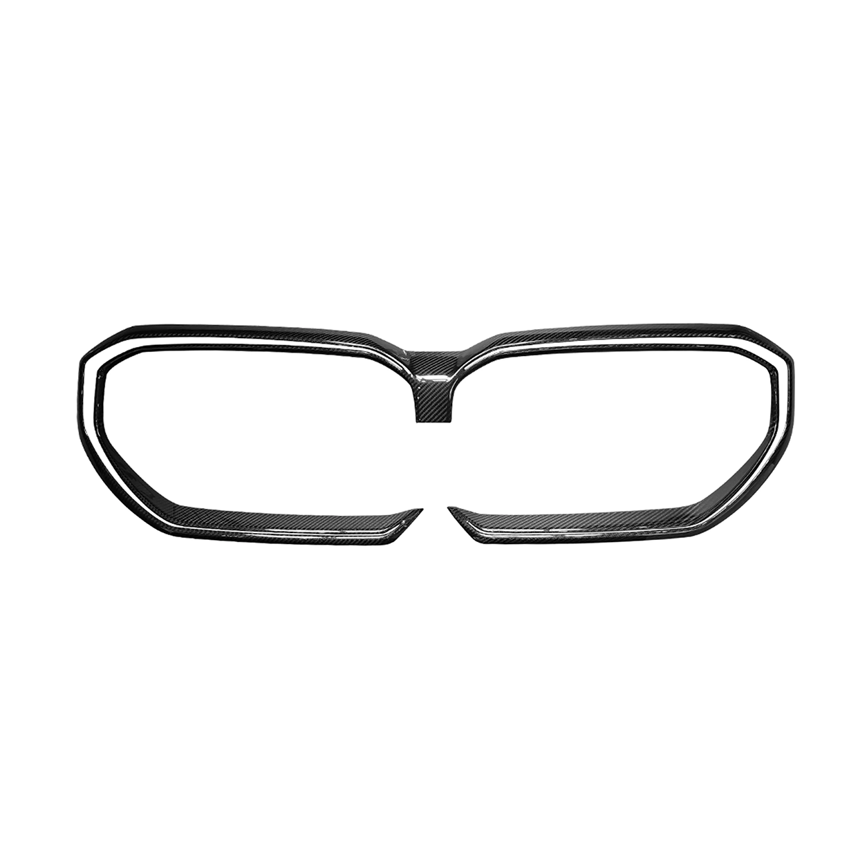 BMW G60 G68 G70 G90 Dry Carbon Fiber Front Grille Frame Trim