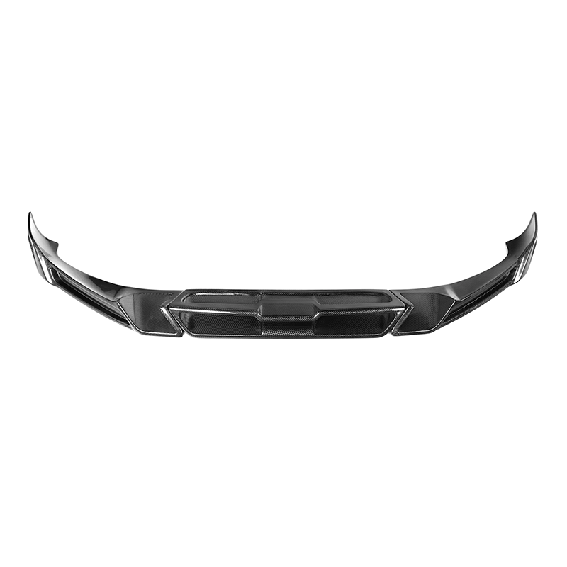 BMW X6 G06 LCI FD Style Dry Carbon Fiber Front Lip Splitter 3-Piece Set