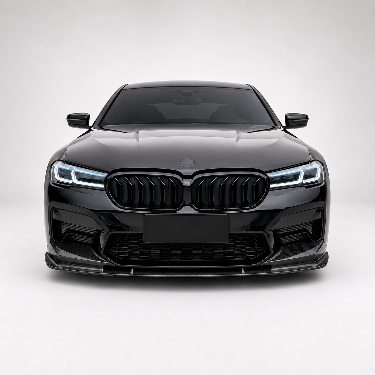 BMW F90 M5 LCI 3D Style Dry Carbon Fiber Front Lip