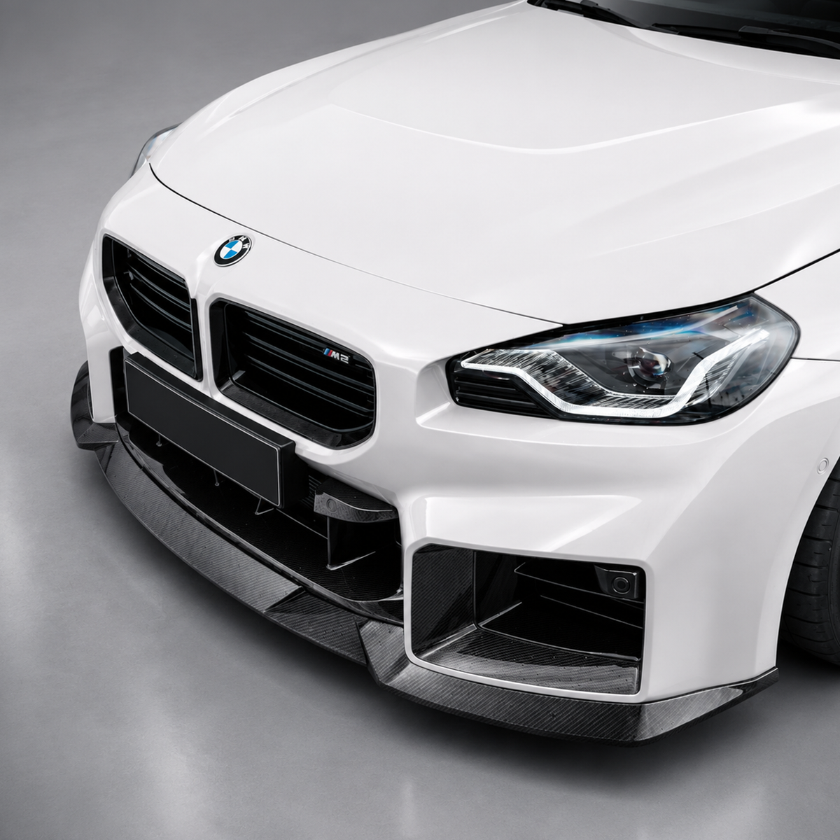 BMW G87 M2 Dry Carbon Fiber Front Splitter