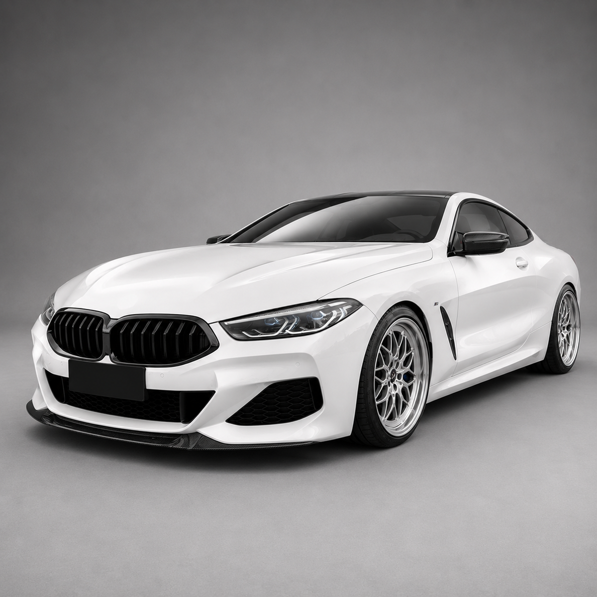 BMW G14 G15 G16 8 Series 850i Dry Carbon Fiber Front Bumper Lip Splitter