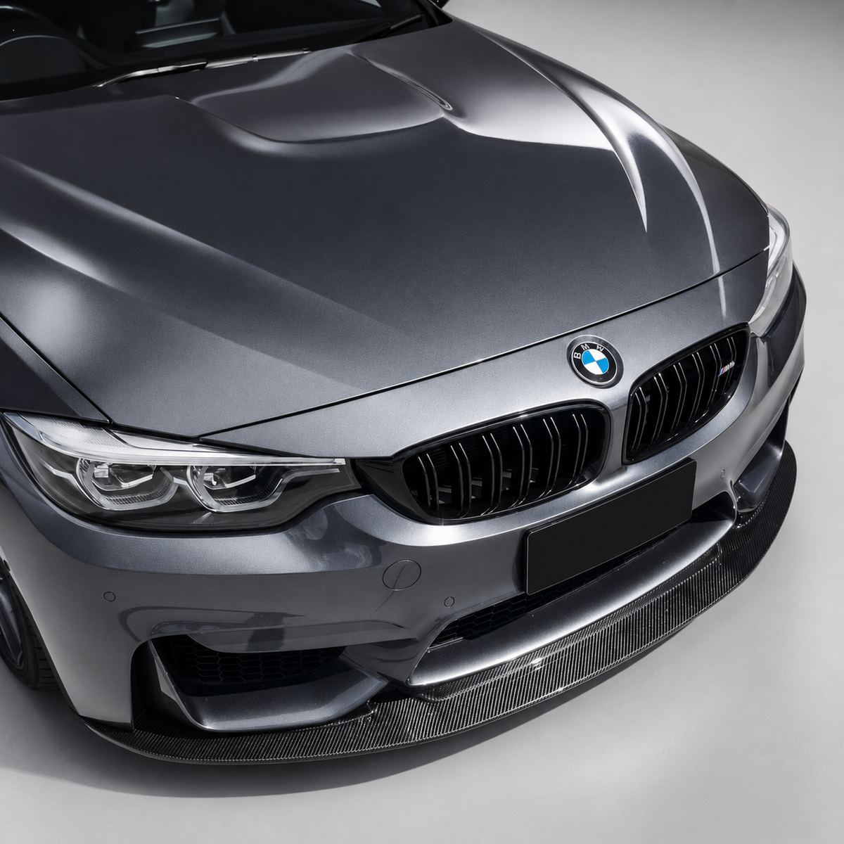 BMW F80 M3 F82 F83 M4 GT4 Style Dry Carbon Fiber Front Lip