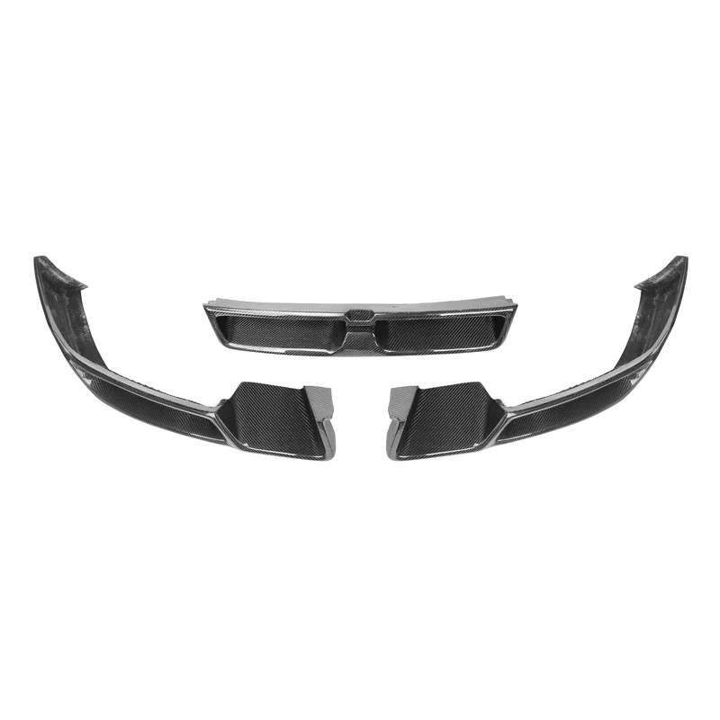 BMW X6 G06 LD Style Carbon Fiber Front Bumper Lip Splitters Pre-LCI
