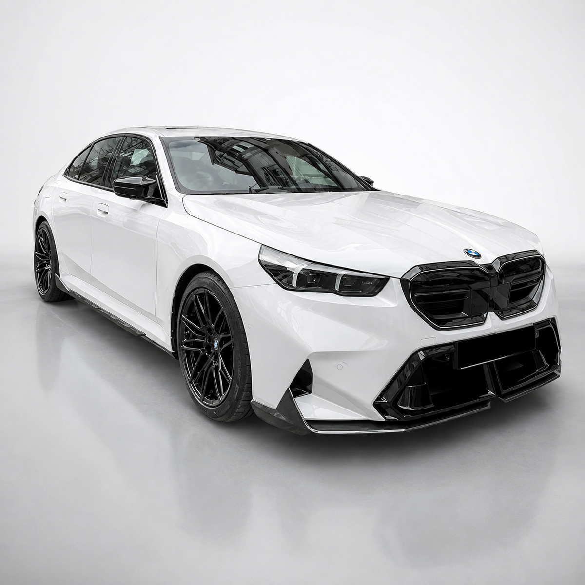 BMW M5 G90 / G99 Dry Carbon Fiber Front Bumper Center Trim