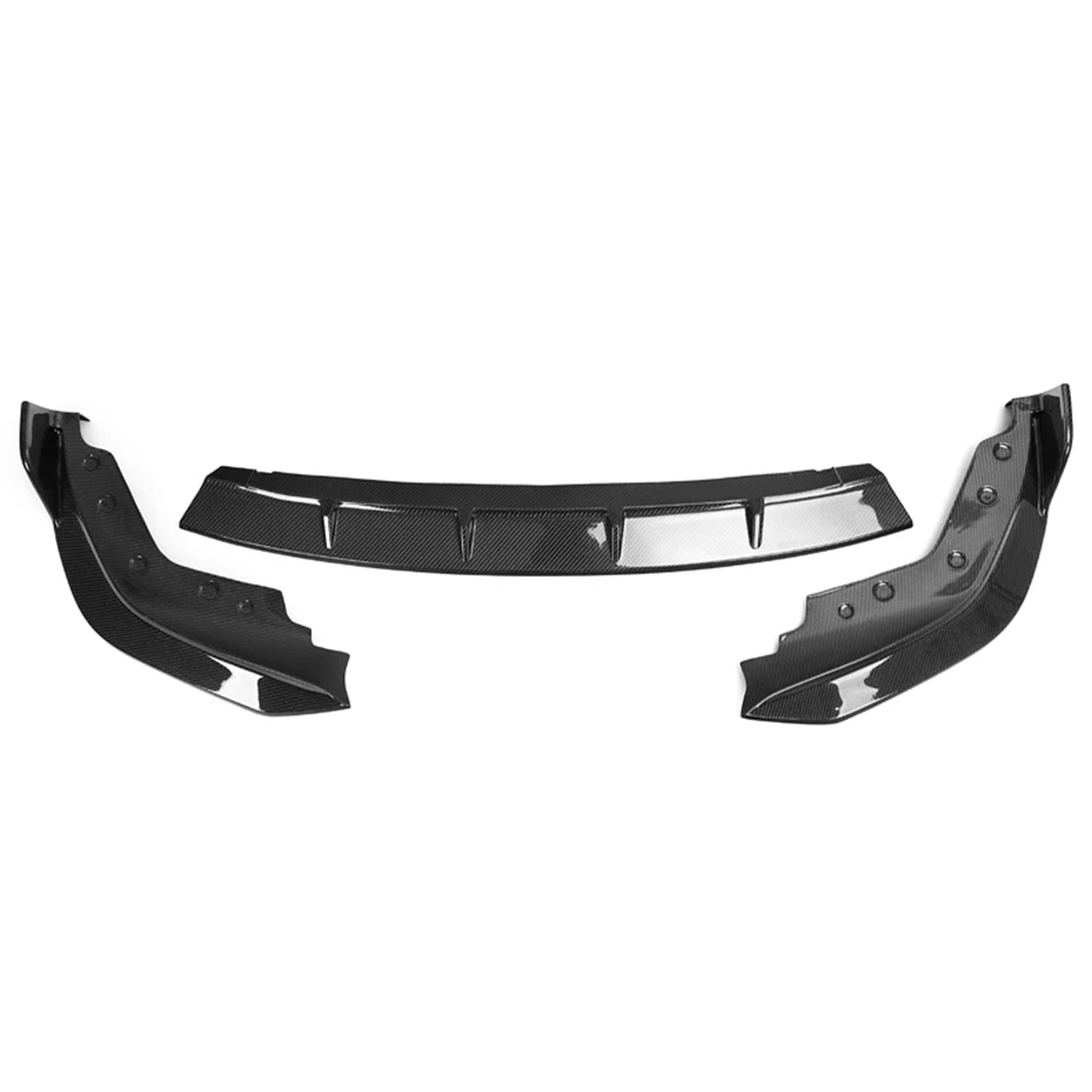 BMW G20 3 Series FD Style Dry Carbon Fiber 3-Piece Front Lip