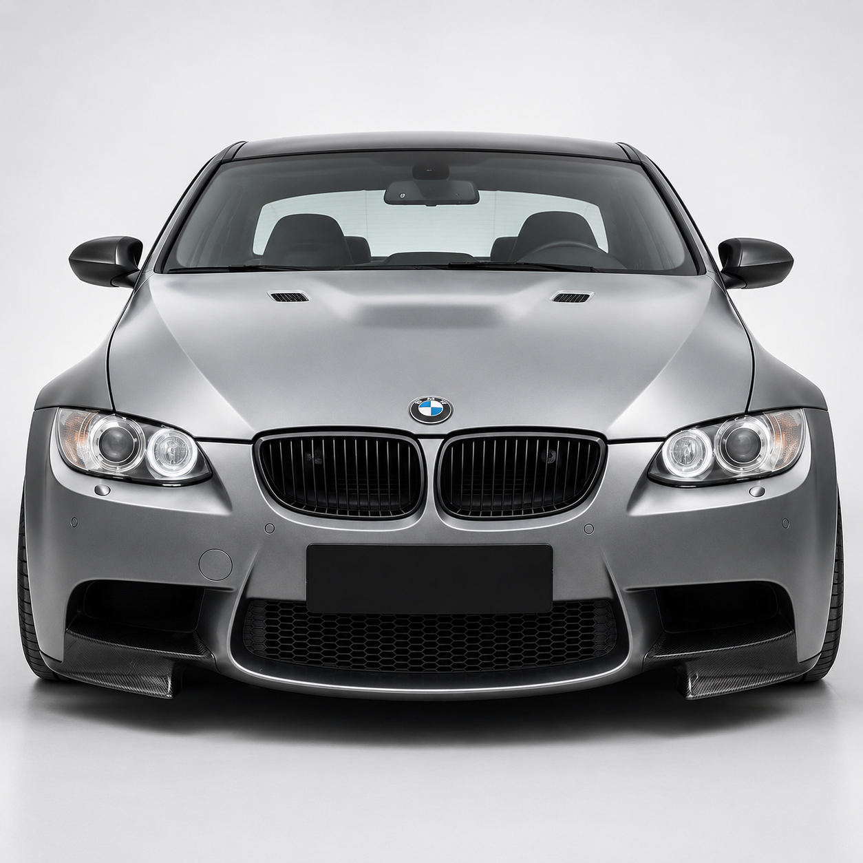 BMW E92 M3 Dry Carbon Fiber Front Splitters