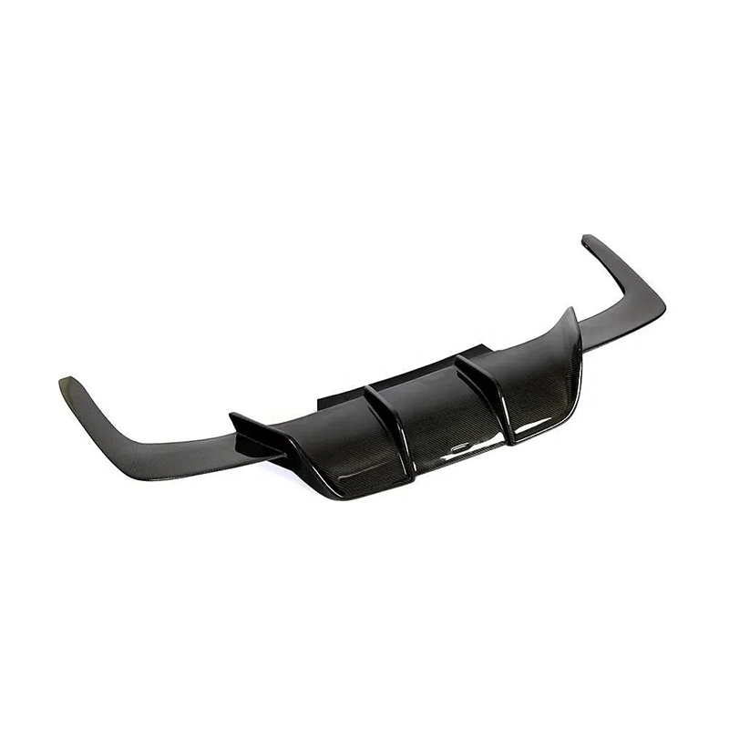BMW F06 F12 F13 M6 V Style Dry Carbon Fiber Rear Diffuser Spoiler