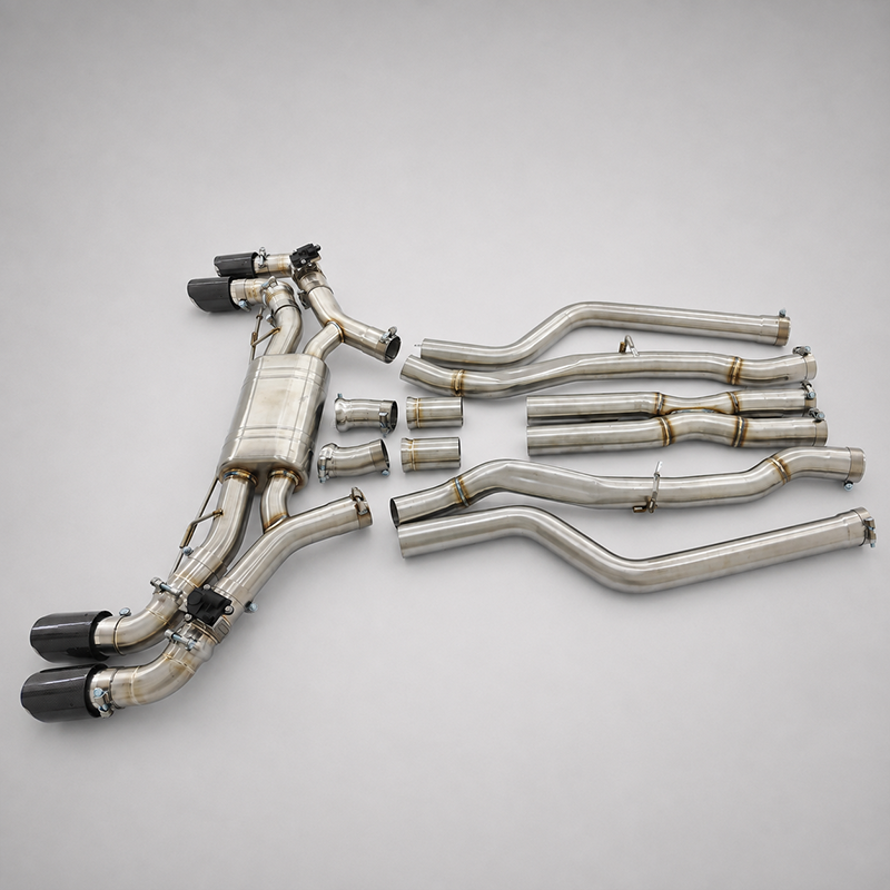 BMW X5 G05 / X6 G06 M50i V8 4.4T SS304 Valved Catback Exhaust System