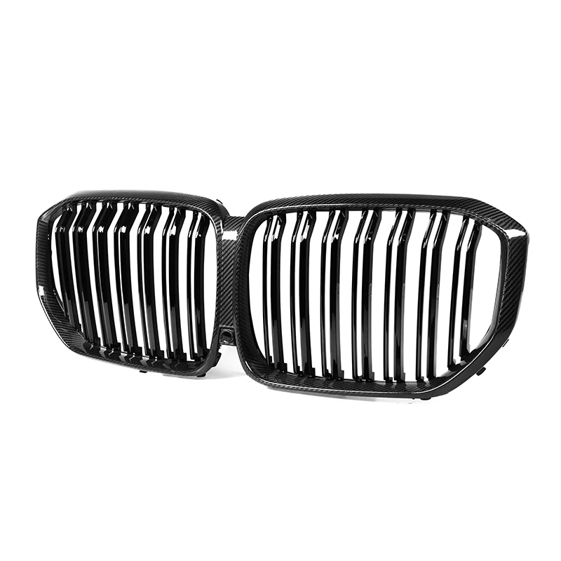 BMW G05 X5 Pre-LCI Dual Slat Dry Carbon Fiber Front Kidney Grilles