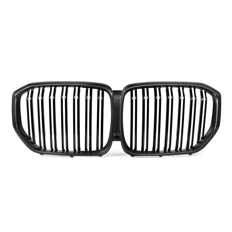 BMW G05 X5 Pre-LCI Dual Slat Dry Carbon Fiber Front Kidney Grilles