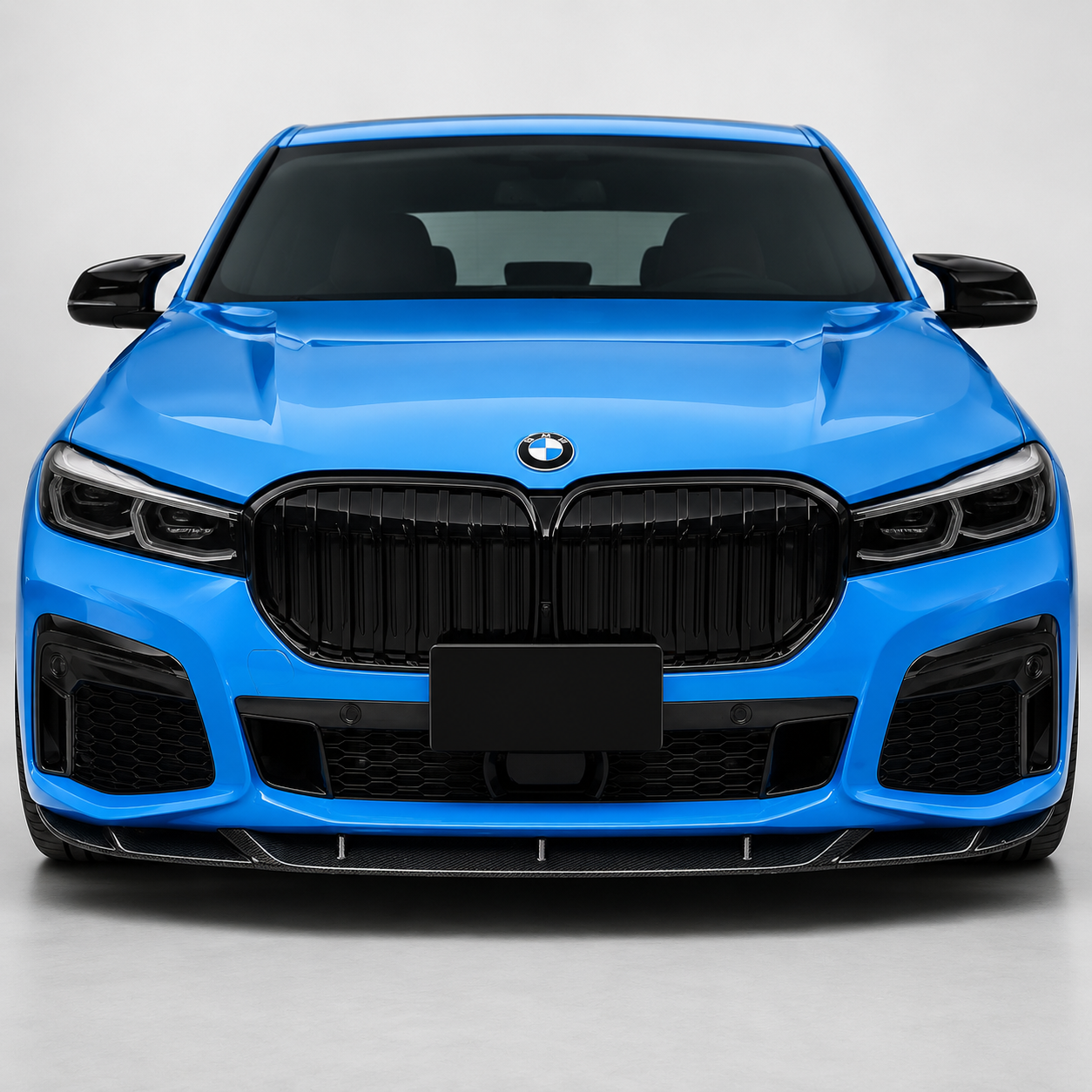 BMW 7 Series G11 / G12 LCI Carbon Fiber Front Lip / Front Bumper Splitter