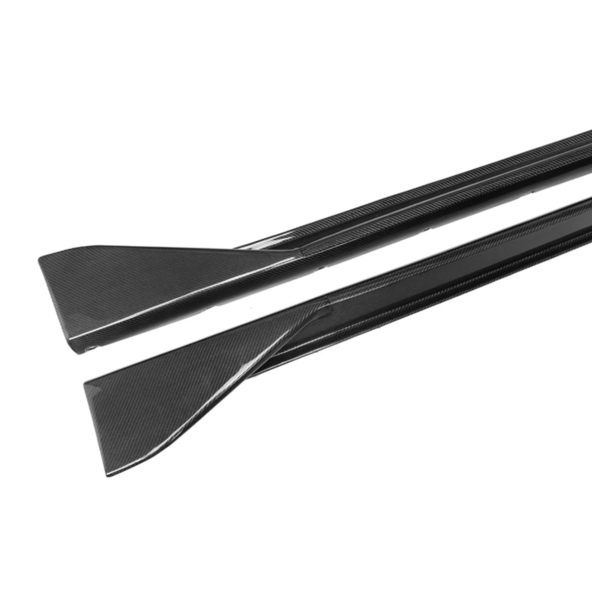 BMW G20 G80 M3 M Performance Style Dry Carbon Fiber Side Skirt Extensions