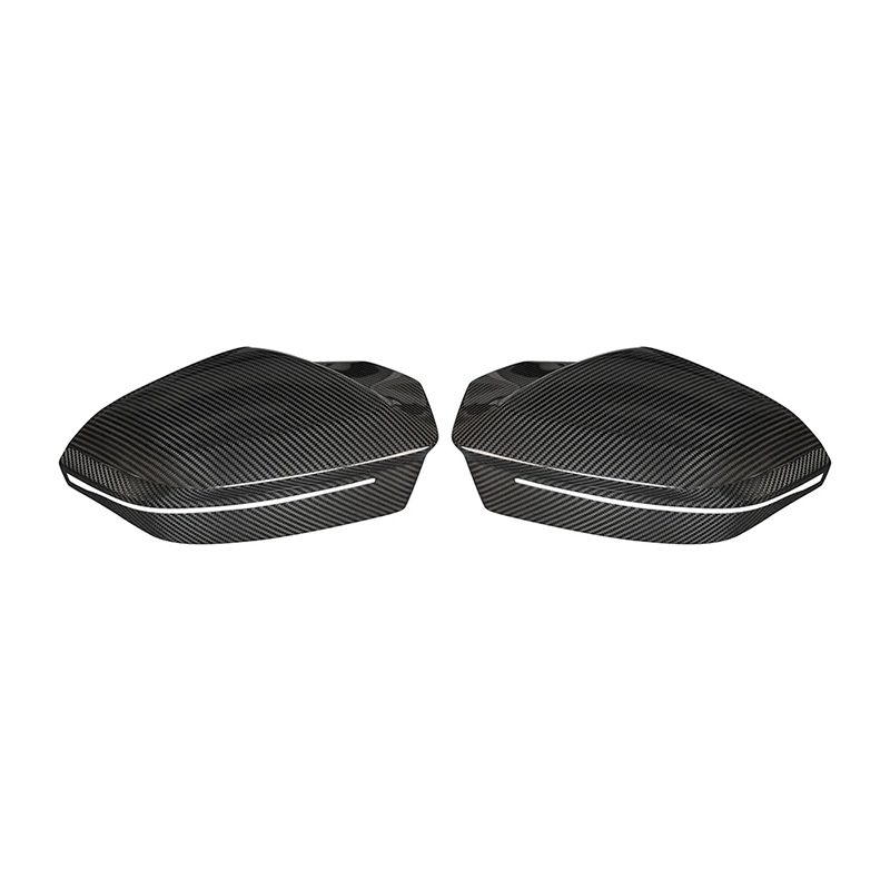 BMW 5 Series G60 Dry Carbon Fiber Replacement Side Mirror Covers