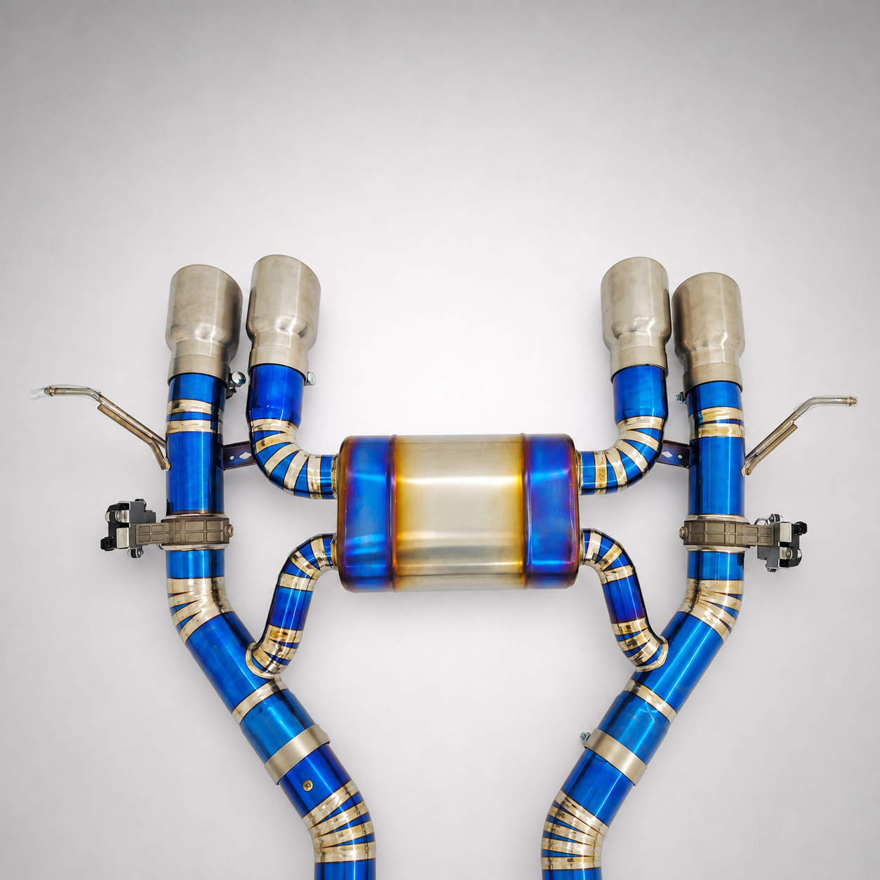 BMW M2 G87 / M3 G80 / M4 G82 S58 3.0T Titanium Z-Pipe Valved Catback Exhaust System