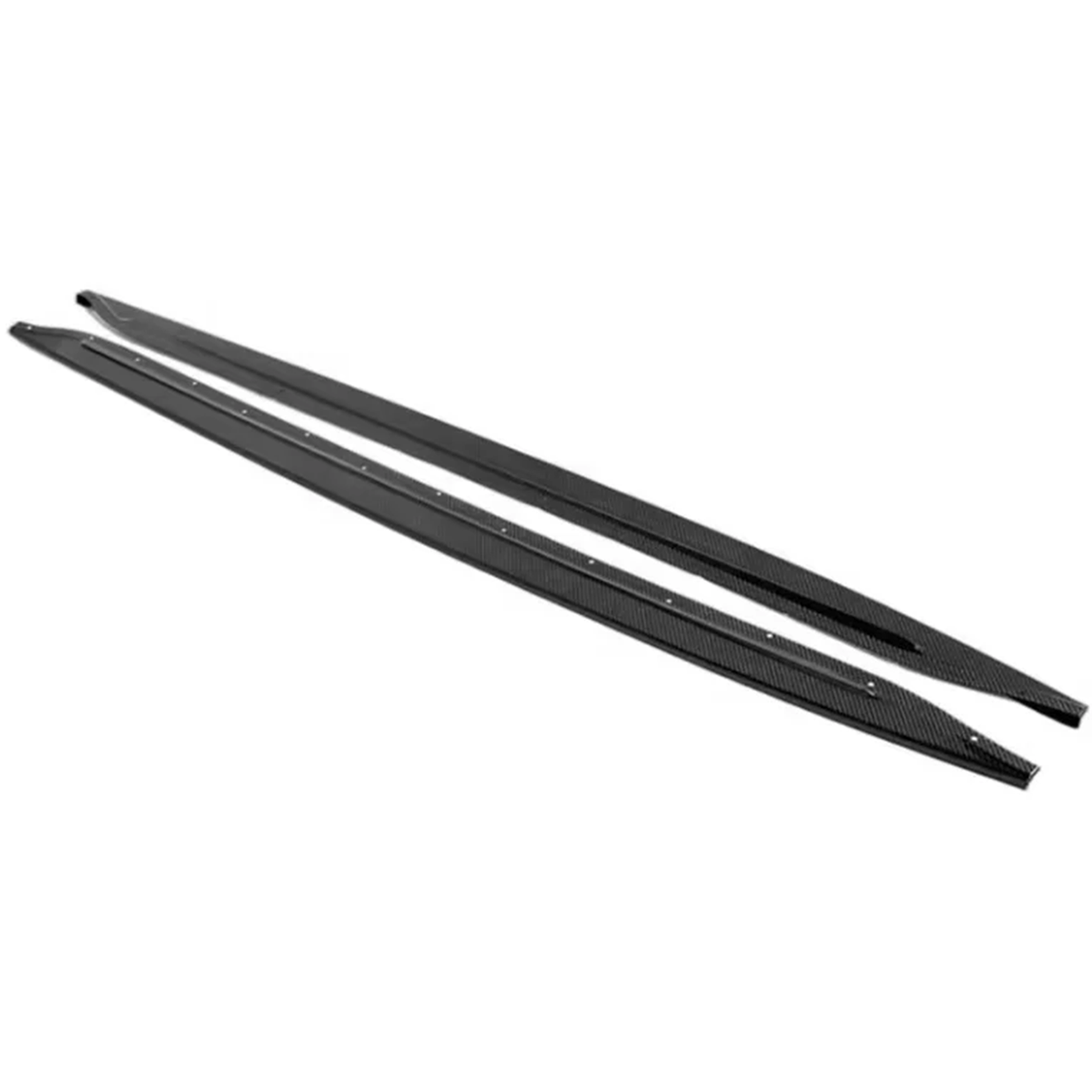 BMW G80 M3 Competition Dry Carbon Fiber Side Skirt Extensions (2021–2026)