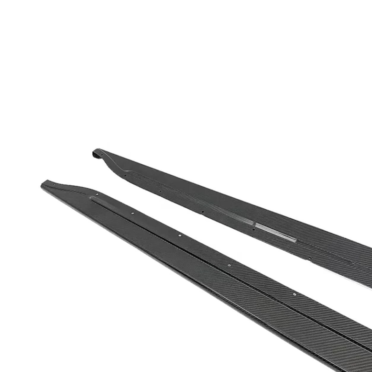 BMW G80 M3 Competition Dry Carbon Fiber Side Skirt Extensions (2021–2026)