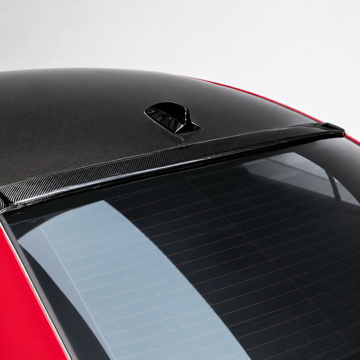 BMW E92 M3 M Sport M Tech Dry Carbon Fiber Roof Spoiler Wing