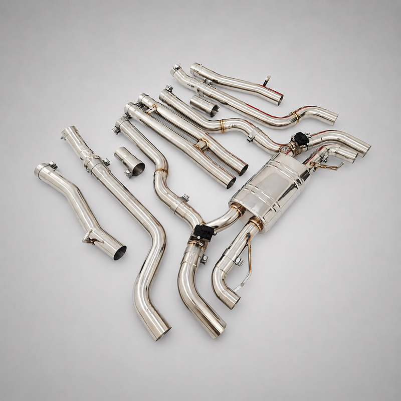 BMW M550i G30 N63 4.4T SS304 Valved Catback Exhaust System