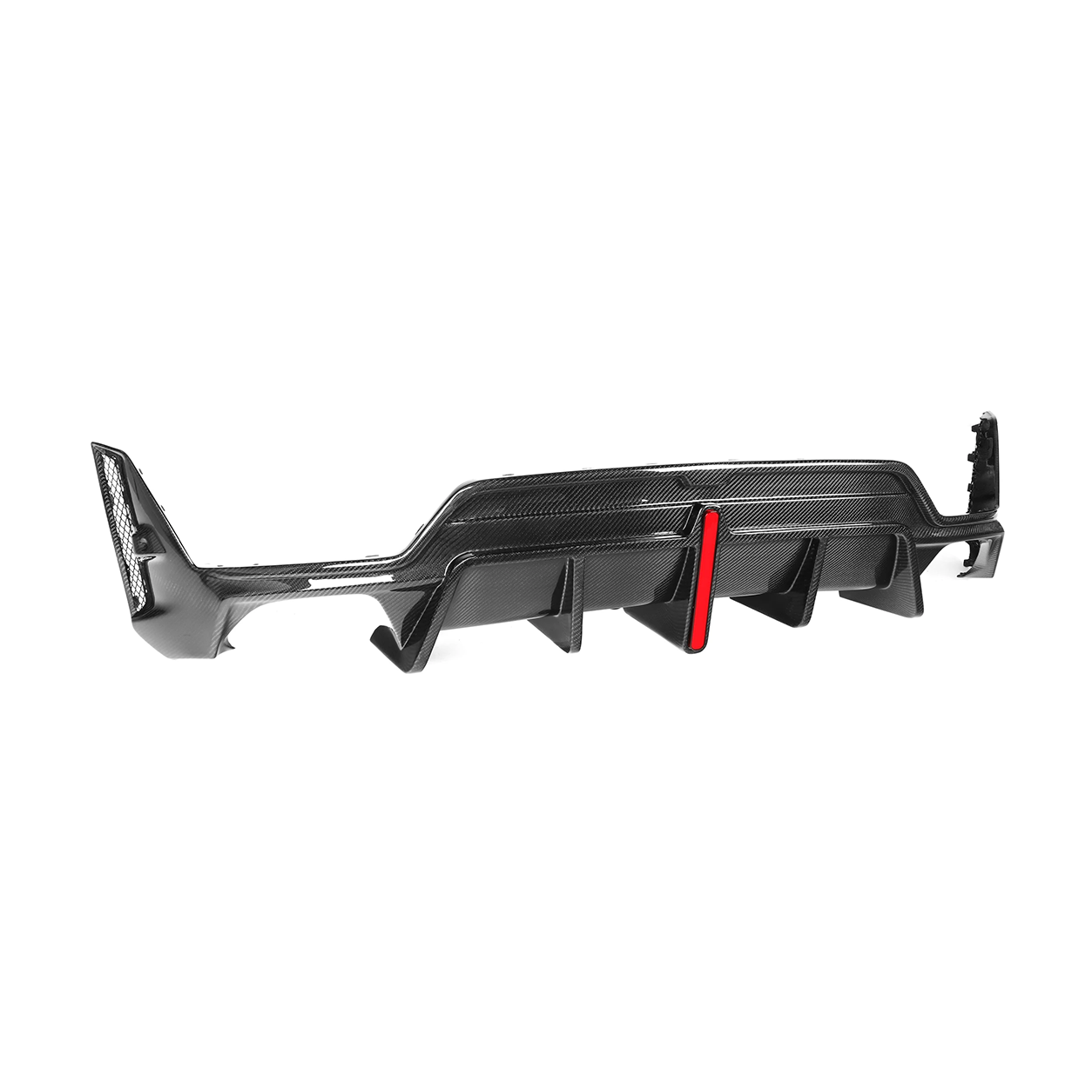 BMW G20 3 Series LCI VT Style Dry Carbon Fiber 3-Piece Rear Diffuser with Splitters