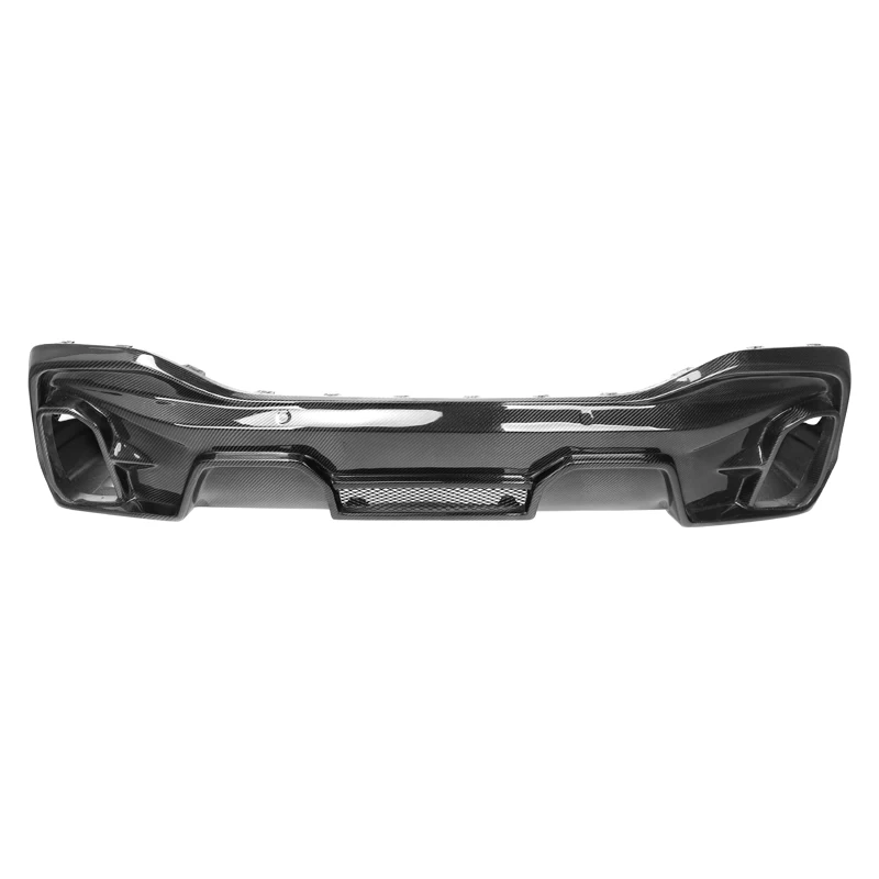 BMW X6 G06 Pre-LCI LD Style Dry Carbon Fiber Rear Diffuser with Splitter