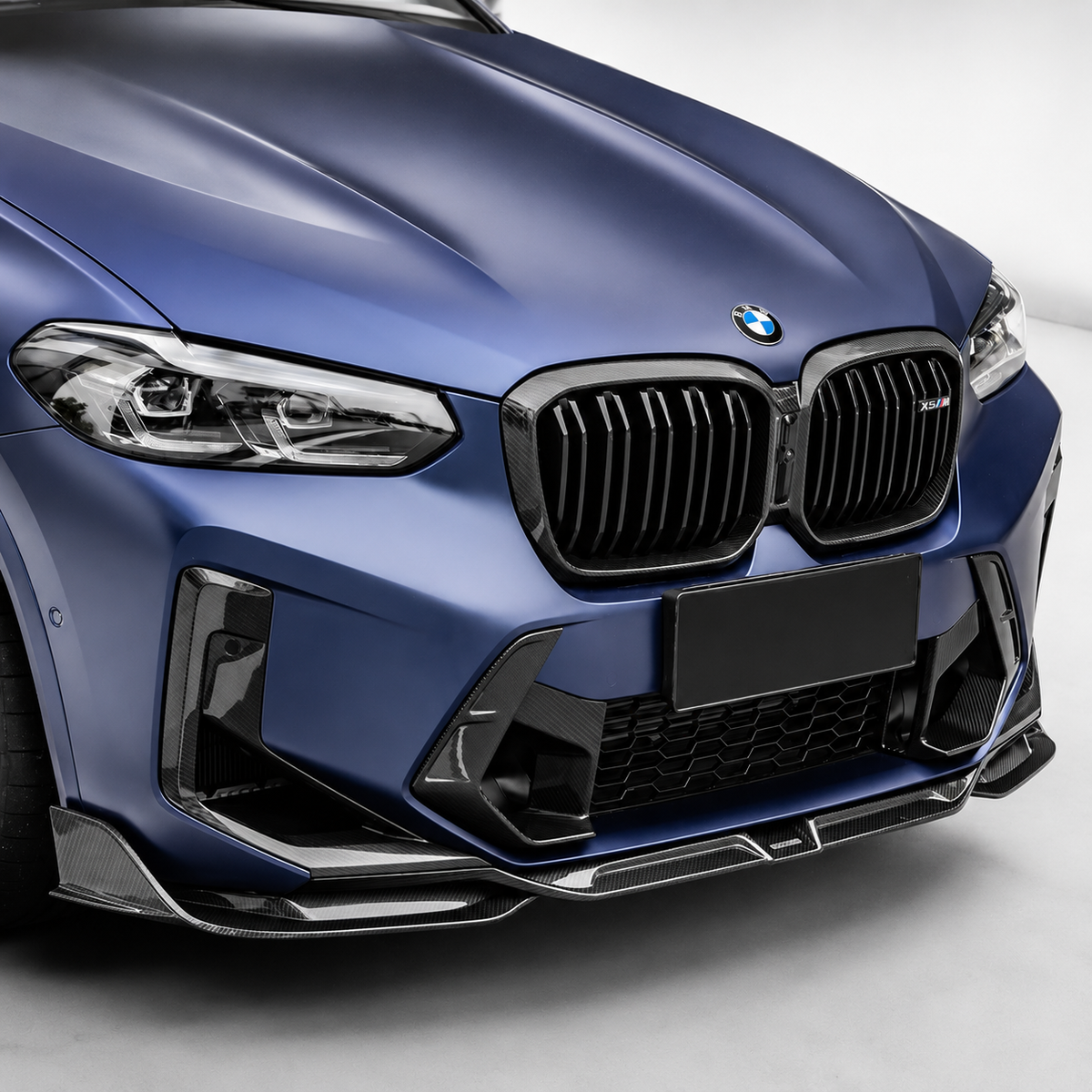 BMW X3M F97 / X4M F98 LCI Dry Carbon Fiber Front Air Intake Lower Vent