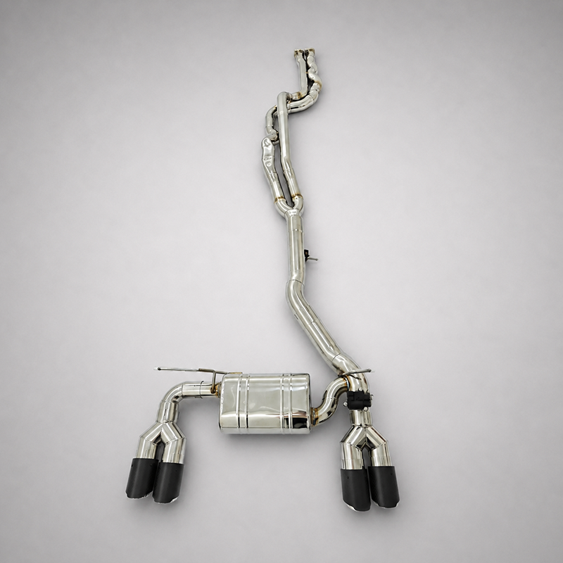 BMW M2 Competition F87 S55 3.0T SS304 Valved Catback Exhaust System