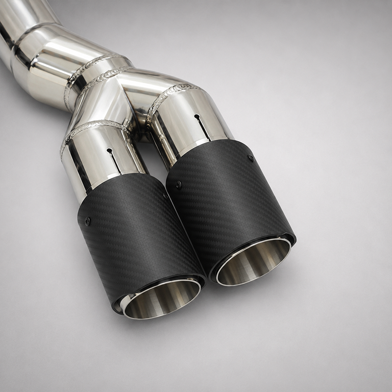 BMW M2 Competition F87 S55 3.0T SS304 Valved Catback Exhaust System