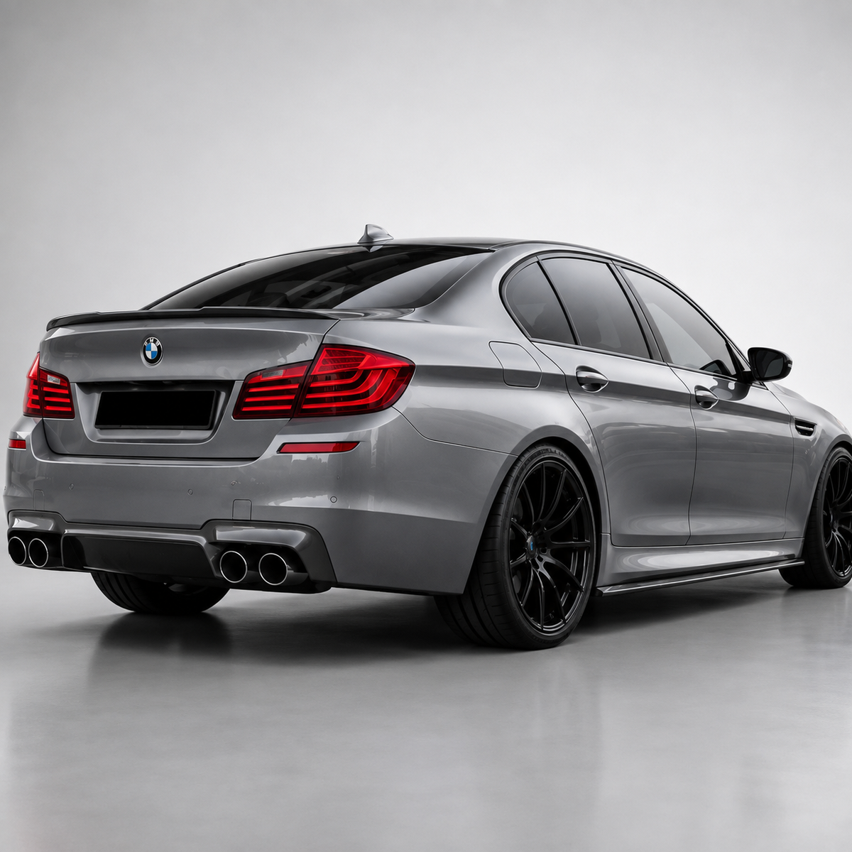 BMW F10 F11 M Sport Dry Carbon Fiber Side Skirt Extensions