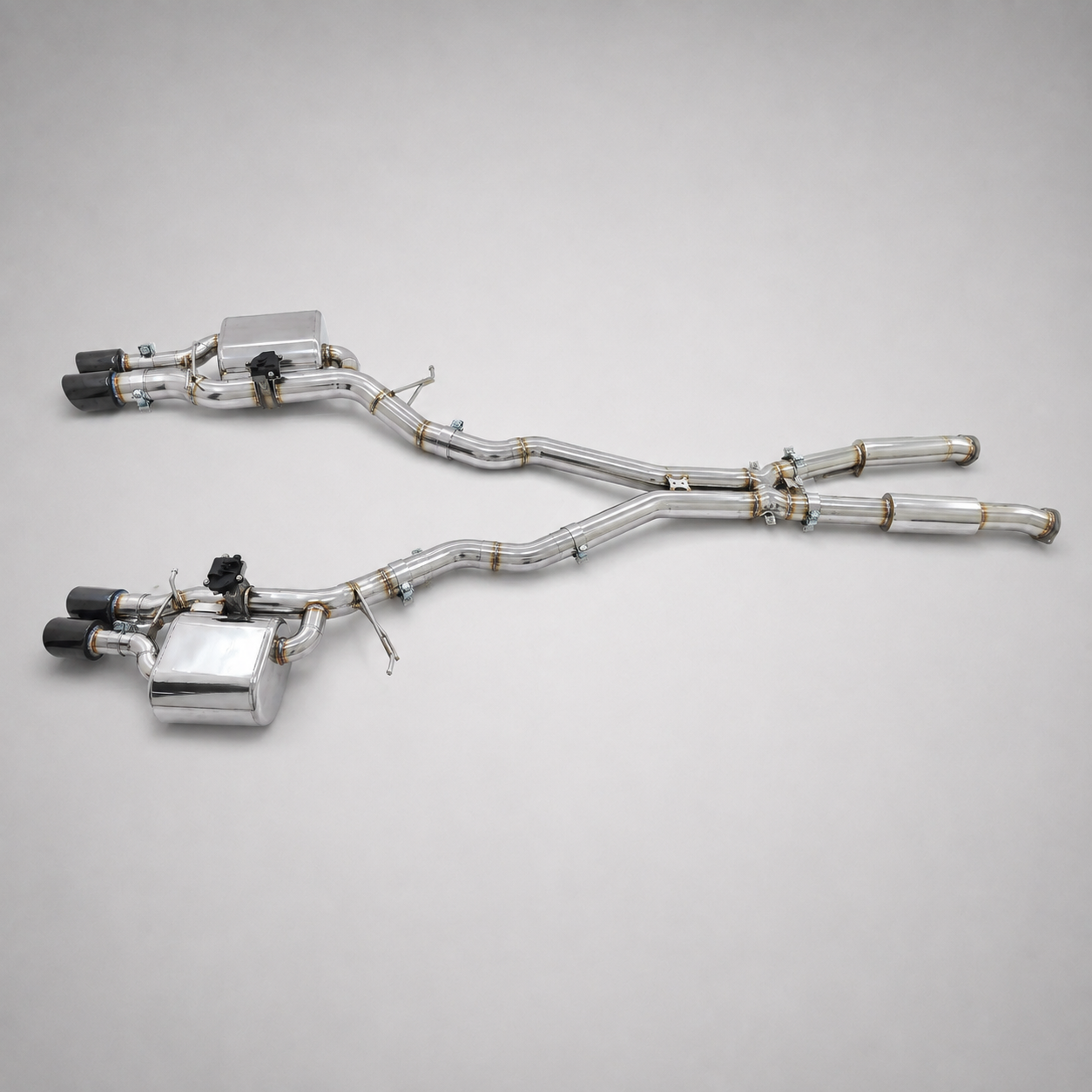 BMW M5 E60 / E61 & M6 E63 / E64 S85 5.0L V10 SS304 Valvetronic Catback Exhaust System