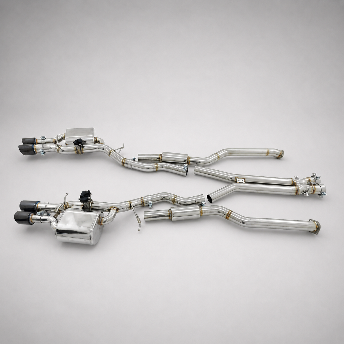 BMW M5 E60 / E61 & M6 E63 / E64 S85 5.0L V10 SS304 Valvetronic Catback Exhaust System