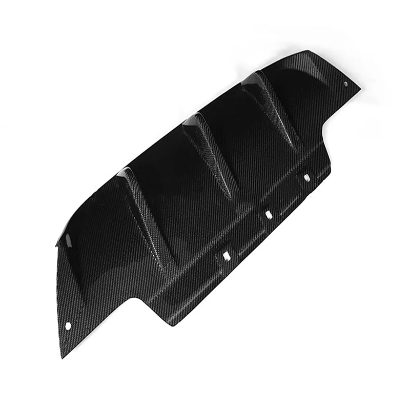BMW F06 F12 F13 M6 V Style Dry Carbon Fiber Rear Bumper Diffuser